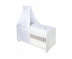 Zöllner Komplettbett Tierfreunde 7-tlg, weiß, weiß/ natur-weiß
