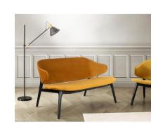 andas Polsterbank Sporring goldfarben Polsterbänke Sitzbänke Stühle Sofas