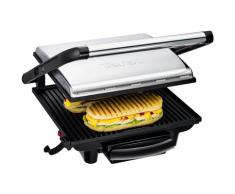 Tefal Kontaktgrill GC241D 2000 Watt, silberfarben, silberfarben