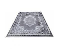Festival Teppich Astana, rechteckig, 11 mm Höhe, Hoch-Tief-Struktur, Orient Optik, Wohnzimmer grau Wohnzimmerteppiche Teppiche nach Räumen