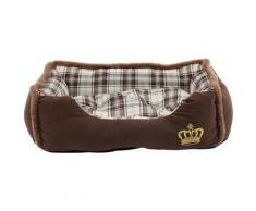 HEIM Tierbett Krone braun Hundebetten -decken Hund Tierbedarf