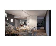 Paulmann Schienensystem-Sets URail Basissystem 3m 230V Chrom matt matt, (1 tlg.) grau Schienensysteme und Seilsysteme Deckenleuchten Lampen Leuchten