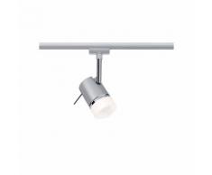 Paulmann Schienensystem-Leuchten URail Spot Pipe Chrom matt/Chrom ohne Leuchtmittel max. 10W GU10 silberfarben Schienensysteme und Seilsysteme Deckenleuchten Lampen Leuchten