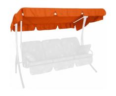 Angerer Freizeitmöbel Hollywoodschaukelersatzdach, (B/T): ca. 210x145 cm orange Hollywoodschaukelersatzdach Sonnensegel Sonnenschirme -segel Gartenmöbel Gartendeko