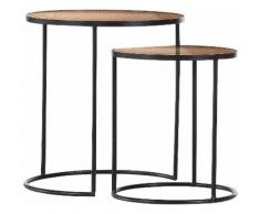 Gutmann Factory Satztisch 65926 (Set 2 Stück), schwarz, schwarz