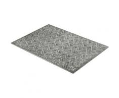 SCHÖNER WOHNEN-Kollektion Fußmatte Manhattan 005, rechteckig, 7 mm Höhe, Fussabstreifer, Fussabtreter, Schmutzfangläufer, Schmutzfangmatte, Schmutzfangteppich, Schmutzmatte, Türmatte, Türvorleger, waschbar grau Schmutzfangläufer Läufer Bettumrandungen...