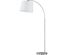 FISCHER & HONSEL Stehlampe Lund, E27 silberfarben Bogenlampen Stehleuchten Lampen Leuchten