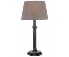 Tischleuchte beige Lampen und Leuchten Arbeitszimmer Büro Landhaus Charme