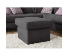 sit&more Stauraumhocker Melissa, mit Stauraum, klassisches Design, optional in dem besonders leicht Wasser zu reinigendem Soft clean Bezug grau Hocker Möbel Aufbauservice
