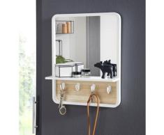 Home affaire Wandspiegel weiß Spiegel Wohnaccessoires