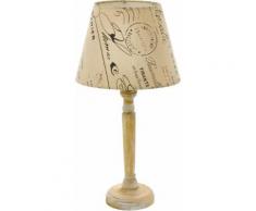 EGLO,Tischleuchte THORNHILL 1 braun Lampen und Leuchten Arbeitszimmer Büro Landhaus Charme