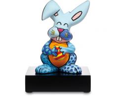 Goebel Osterhase Figur Romero Britto - Blue Rabbit, (1 St.) bunt Sammlerfiguren Figuren Skulpturen Wohnaccessoires