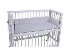tiSsi Bettnestchen "Diamant Pastell", grau, grau