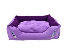 HEIM Tierbett Lavendel, BxLxH: 70x90x20 cm lila Hundebetten -decken Hund Tierbedarf