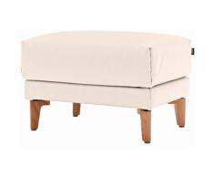 hülsta sofa Hocker hs.450, mit Holzfüßen weiß Polsterhocker Sessel und Sofas Couches
