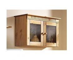 Home affaire Hängevitrine, beige, gelaugt/geölt