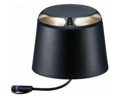 Paulmann LED Sockelleuchte Outdoor Plug & Shine Bodenaufbauleuchte, 2 St., Warmweiß, IP67 grau Außenleuchten SOFORT LIEFERBARE Lampen Leuchten