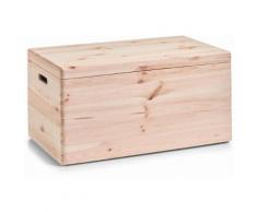 Zeller Present Kiste, mit Deckel beige Kiste Körbe Boxen Regal- Ordnungssysteme Küche Ordnung