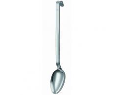 RÖSLE Gießlöffel, (1 tlg.), Küchenlöffel in Profiqualität zum Schöpfen und Übergießen von Speisen, Hakengriff, spülmaschinengeeignet silberfarben Gießlöffel Löffel Schöpfer Kochen Backen Haushaltswaren