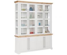 Home affaire Vitrine Meliss, weiß, weiß - honig