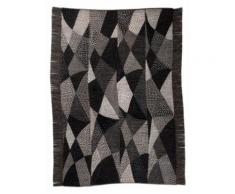 Orientteppich, Chiya Tiama 1, DIE HAUSKUNST, rechteckig, Höhe 4 mm, handgewebt grau Baumwollteppiche Naturteppiche Teppiche