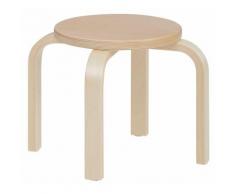 Lüttenhütt 4-Fußstuhl Tipa, in verschiedenen Größen und Höhen, aus Birkenschichtholz, Hocker für Kinder beige 4-Fuß-Stühle Stühle Sitzbänke