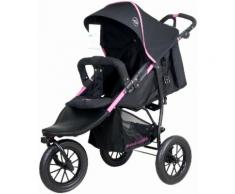 knorr-baby Jogger-Kinderwagen, »Joggy S, schwarz-fuchsia«, schwarz, Unisex, schwarz-fuchsia