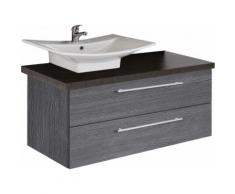 MARLIN Waschtisch Laos 3110, Breite 120 cm, Becken links beige Waschtische Badmöbel