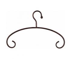 Ambiente Haus Kleiderbügel, (6er Set) braun Kleiderbügel Ständer, Halterungen Haken Aufbewahrung Ordnung Wohnaccessoires