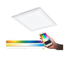 EGLO LED Panel SALOBRENA-C, LED-Board, Neutralweiß-Tageslichtweiß-Warmweiß-Kaltweiß, CONNECT, Steuerung über APP + Fernbedienung,BLE, CCT, RGB weiß Deckenleuchten LED-Lampen und LED-Leuchten Lampen Leuchten