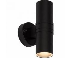 Brilliant Leuchten Hanni LED Außenwandleuchte 2flg schwarz, schwarz, schwarz