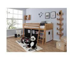 Ticaa Hochbett Eric beige Kinder Hochbetten Kinderbetten Betten