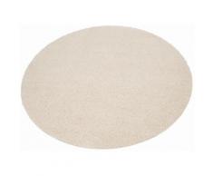 Hochflor-Teppich, Shaggy 30, Home affaire, rund, Höhe 30 mm, maschinell gewebt beige Schlafzimmerteppiche Teppiche nach Räumen