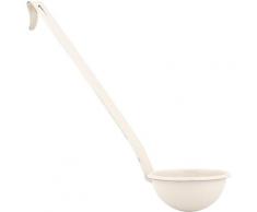 KOCKUMS Schöpflöffel, (1 tlg.), nachhaltigkeit und Retro-Design im Kochgeschirr vereint, Emaille beige Schöpflöffel Löffel Schöpfer Kochen Backen Haushaltswaren