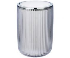 WENKO Kosmetikeimer Agropoli weiß Bad-Accessoires Bad Sanitär Mülleimer