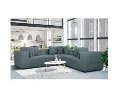 Places of Style Ecksofa Novum, grün, Neutral, petrol