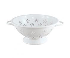 Honeyware Küchensieb Colander, (1 St.), spülmaschinengeeignet, 22 cm weiß Siebe Schleudern Kochen Backen Haushaltswaren