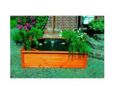 promadino Hochteich, (Set), inkl. Pumpe braun Hochteich Teichbecken Teiche Garten Balkon