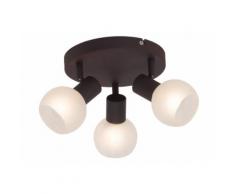 Brilliant Leuchten Deckenleuchte GABON, E14, Deckenlampe braun Deckenleuchten Lampen sofort lieferbar
