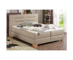 Home affaire Boxspringbett Finley beige Einzelbetten Betten Komplettbetten