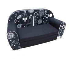 Knorrtoys Sofa Rabbit schwarz Kinder Kindersessel Kindersofas Kindermöbel Sofas