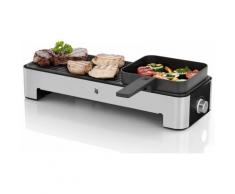 WMF Tischgrill KÜCHENminis, 1000 Watt silberfarben Elektrogrills Grill Haushaltsgeräte
