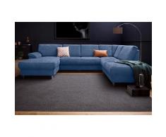 sit&more Wohnlandschaft, blau, mittelblau