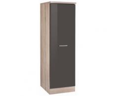 HELD MÖBEL Seitenschrank Graz, grau, grau Hochglanz