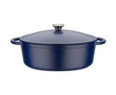 GSW Bräter Blue Magic, Gusseisen, (1 tlg.), Induktion, 6,4 Liter blau Töpfe Haushaltswaren