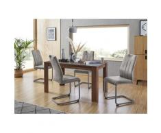 HELA Essgruppe (Set, 5-tlg) grau Essgruppen Tische Sitzmöbel-Sets