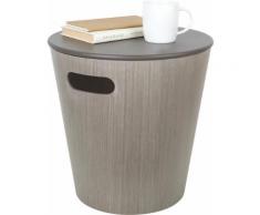 Umbra Ablagetisch Woodrow Storage Stool grau Beistelltische Tische Tisch