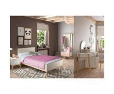 Gami Jugendzimmer-Set Alika, (Set, 5 St.) braun Komplett-Jugendzimmer Jugendmöbel