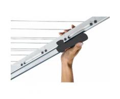 Juwel Wäschespinne NOVASTAR 500 COMPACT silberfarben Wäscheständer und Wäschespinnen Wäschepflege Haushaltswaren