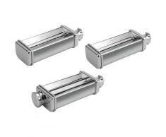 KENWOOD Nudelwalzenvorsatz Pasta-Set für Lasagne, Spaghetti und Fettuccine MAX980ME silberfarben Küchenmaschinen SOFORT LIEFERBARE Haushaltsgeräte